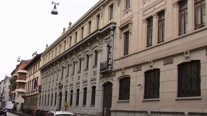 La sede del Corriere della Sera a Milano